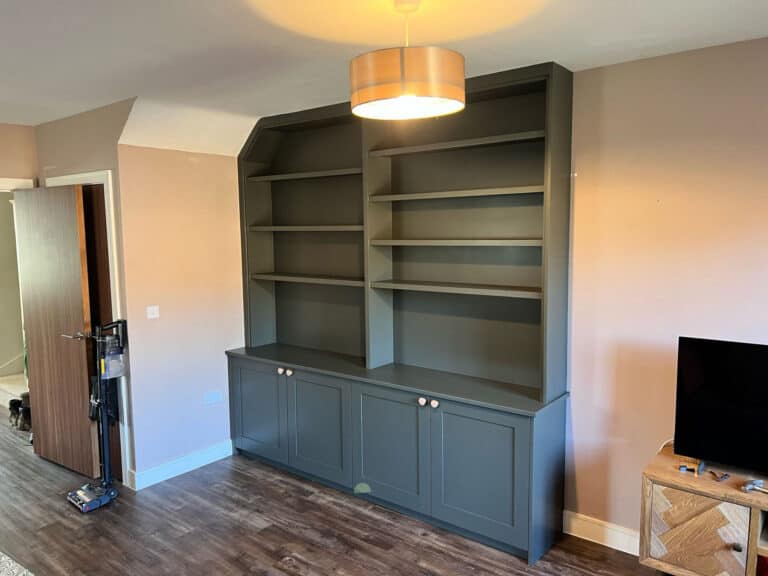 Principle Carpentry - Bookcase Quirky Corner (after)