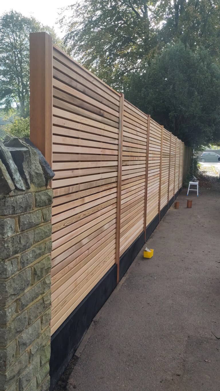 Principle Carpentry - Cedar Fence