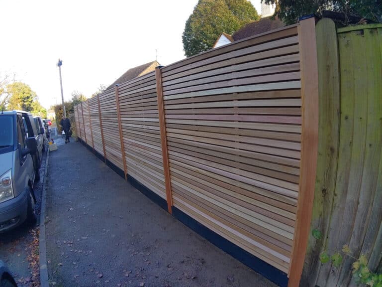 Principle Carpentry - Cedar Fence