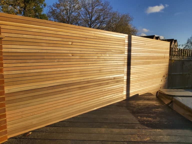 Principle Carpentry - Cedar Fence