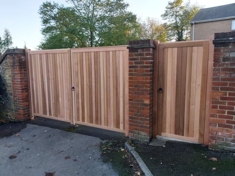 Principle Carpentry - Cedar Gates