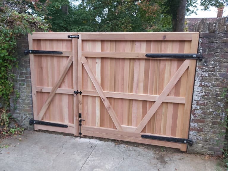 Principle Carpentry - Cedar Gates