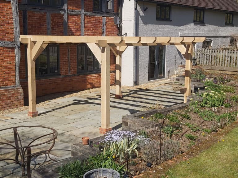 Principle Carpentry - Classic Oak Pergola