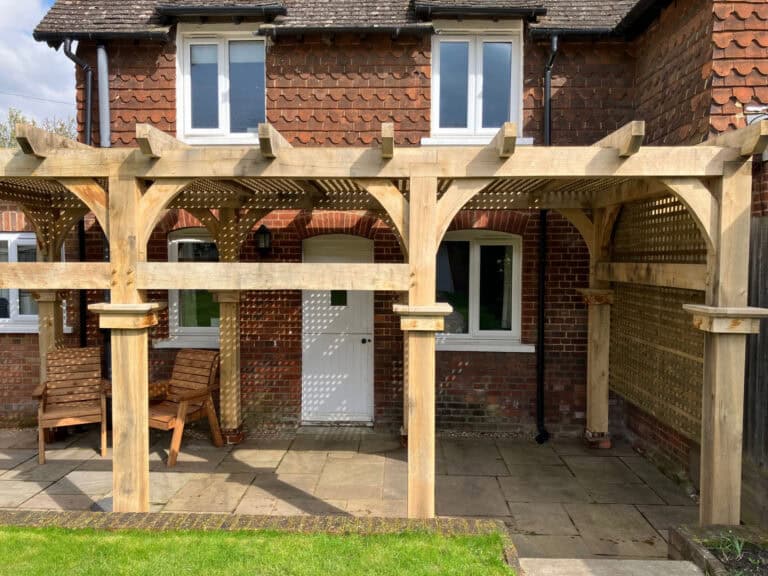 Principle Carpentry - Dappled Sunlight Pergola