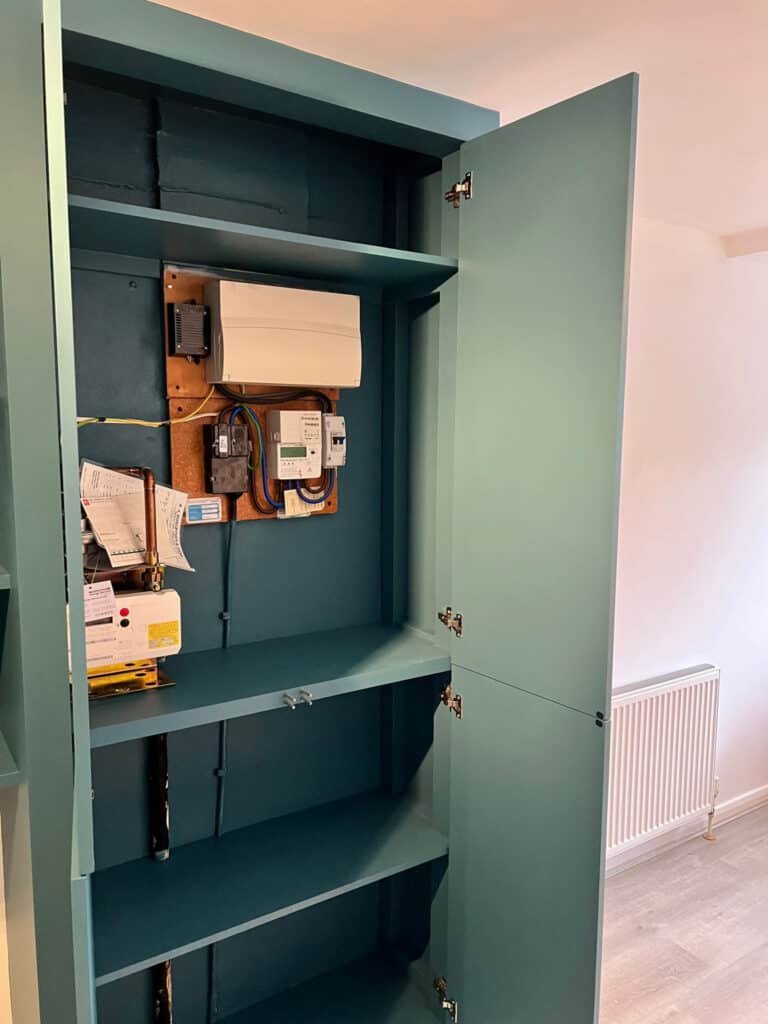 Principle Carpentry - Fuse Box Storage