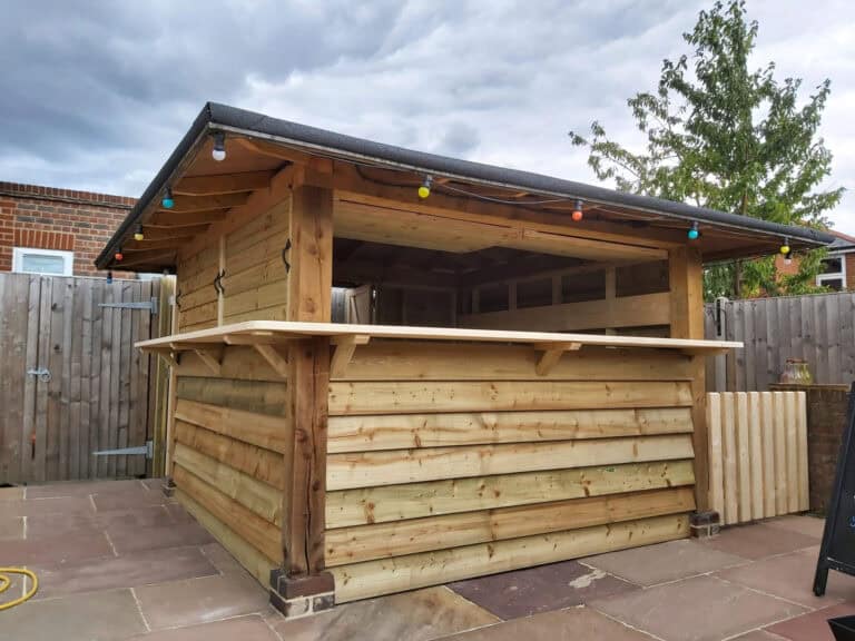 Principle Carpentry - Garden Bar