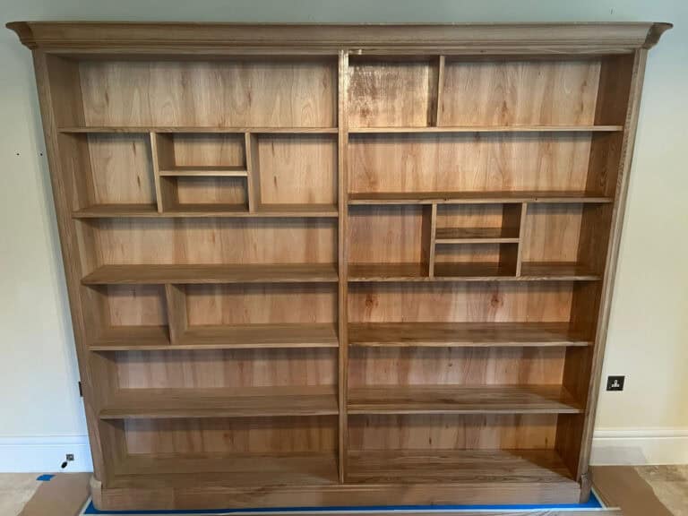 Principle Carpentry - Oak Bookcase