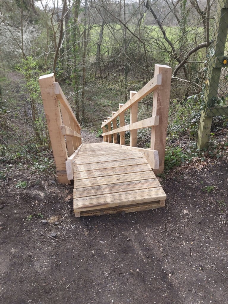 Principle Carpentry - Oak Garden Steps