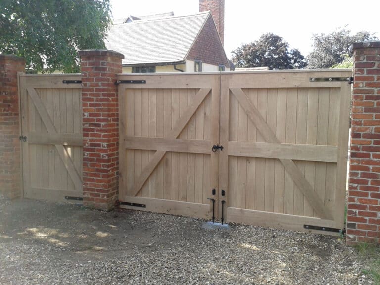 Principle Carpentry - Oak Gates