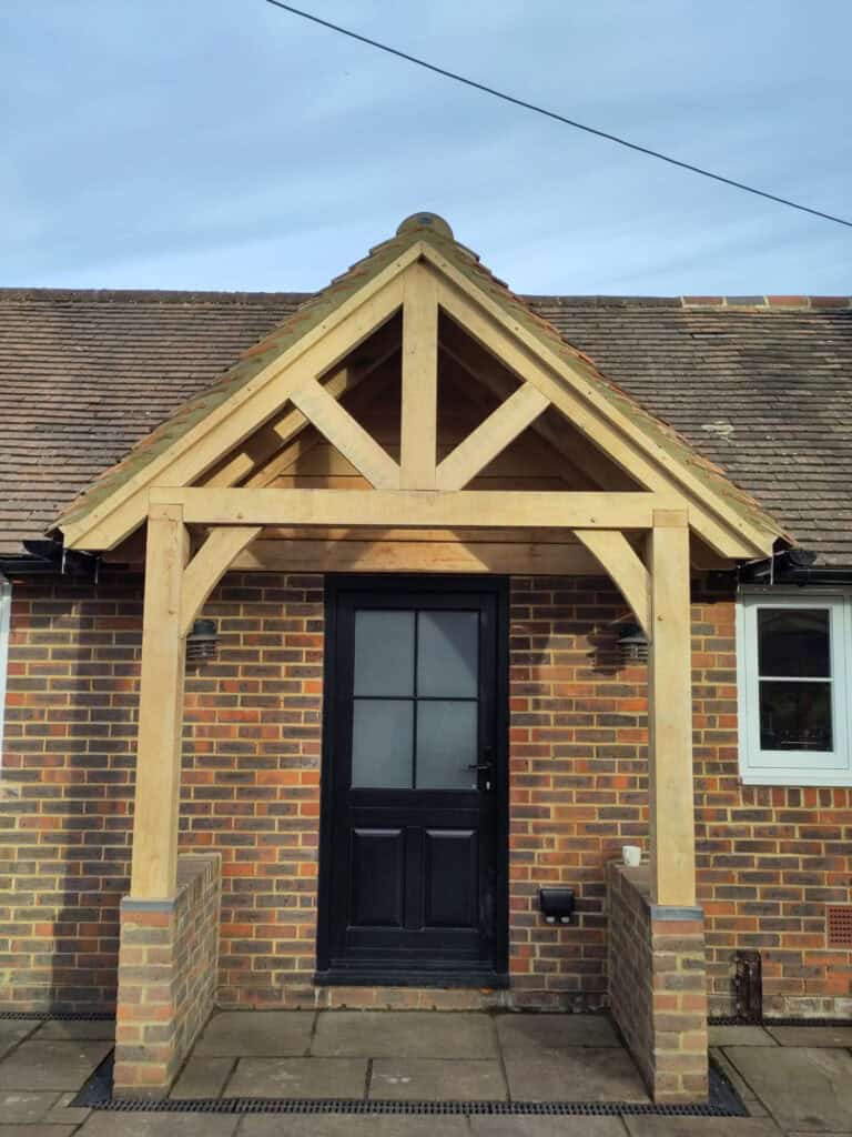 Principle Carpentry - Oak Porch