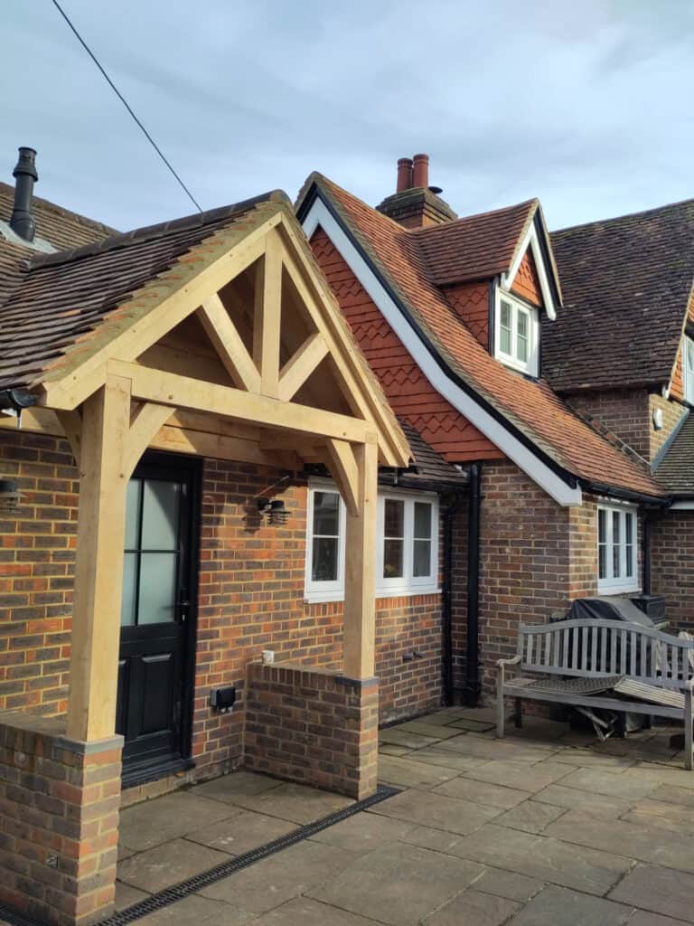 Principle Carpentry - Oak Porch