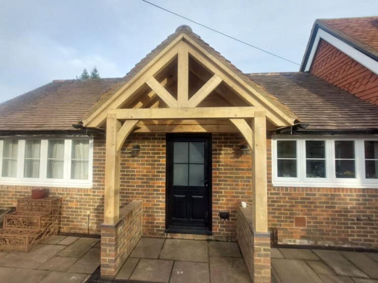 Principle Carpentry - Oak Porch
