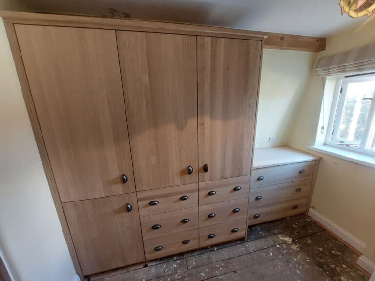Principle Carpentry - Oak Wardrobe