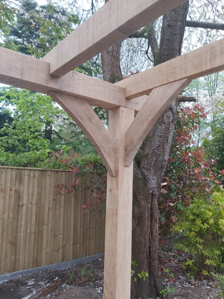 Principle Carpentry - Pergola Braces Principle Carpentry - Pergola Braces