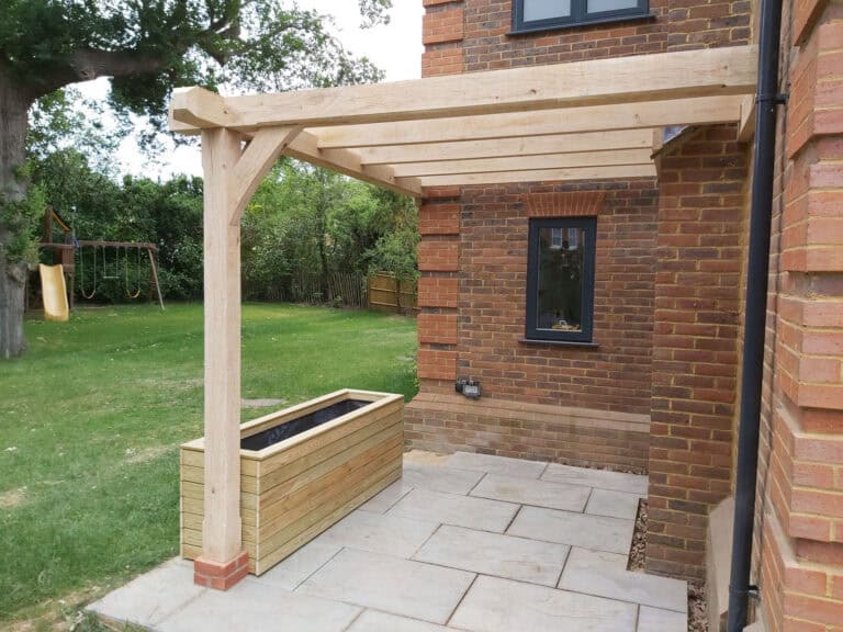 Principle Carpentry - Pergola & Raised Bed