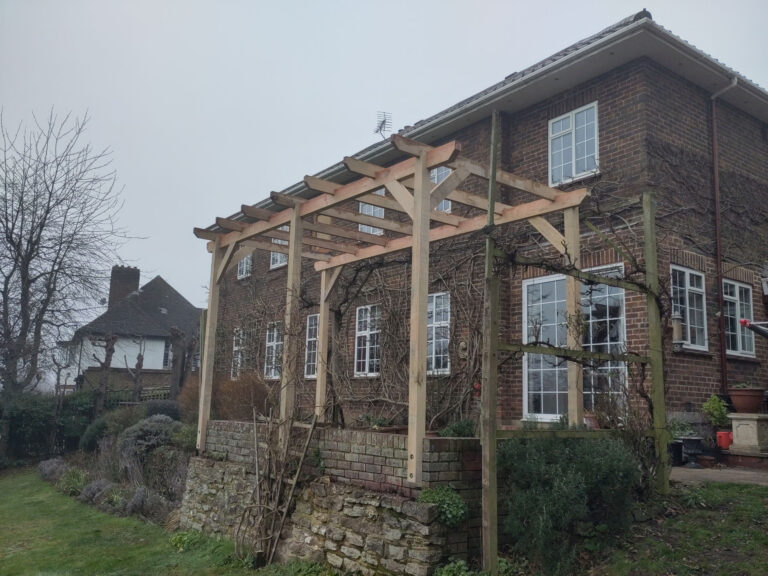 Principle Carpentry - Quirky Pergola