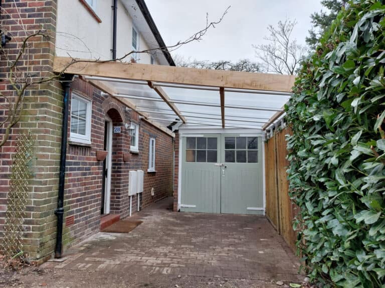 Principle Carpentry - Replacement Lean-to