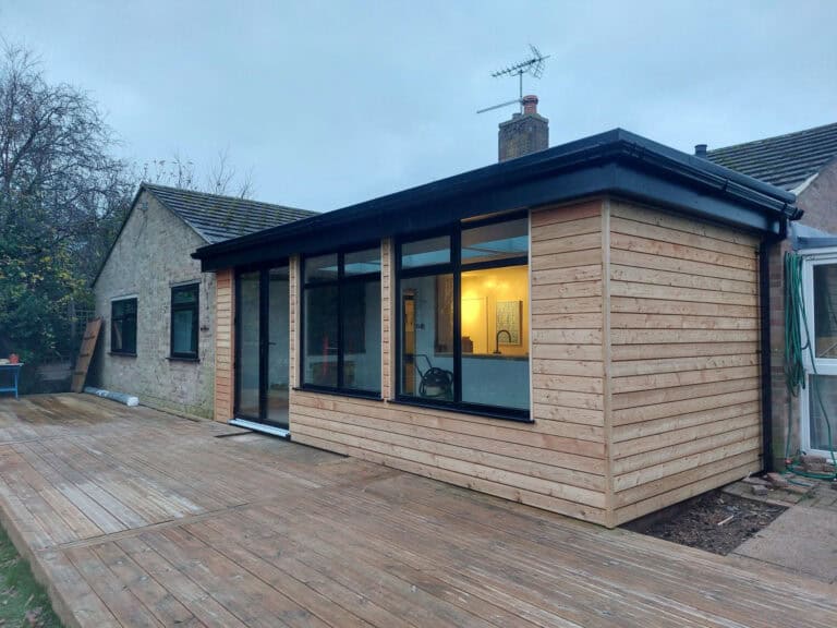 Principle Carpentry - Timber Framed Extension