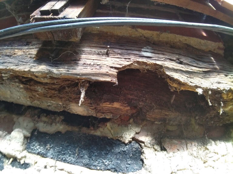 Principle Carpentry - Tudor House Restoration - Rotten Mortice