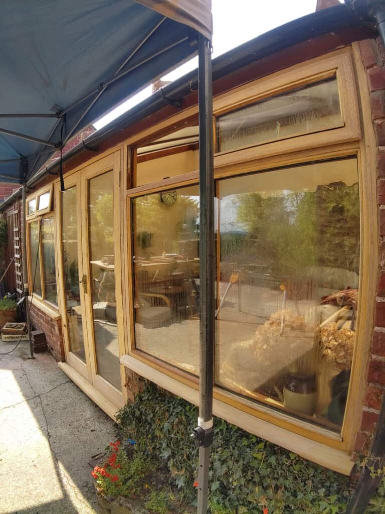 Principle Carpentry - Tudor House Restoration - Sanded Back
