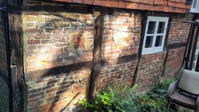 Principle Carpentry - Tudor House Restoration (before)