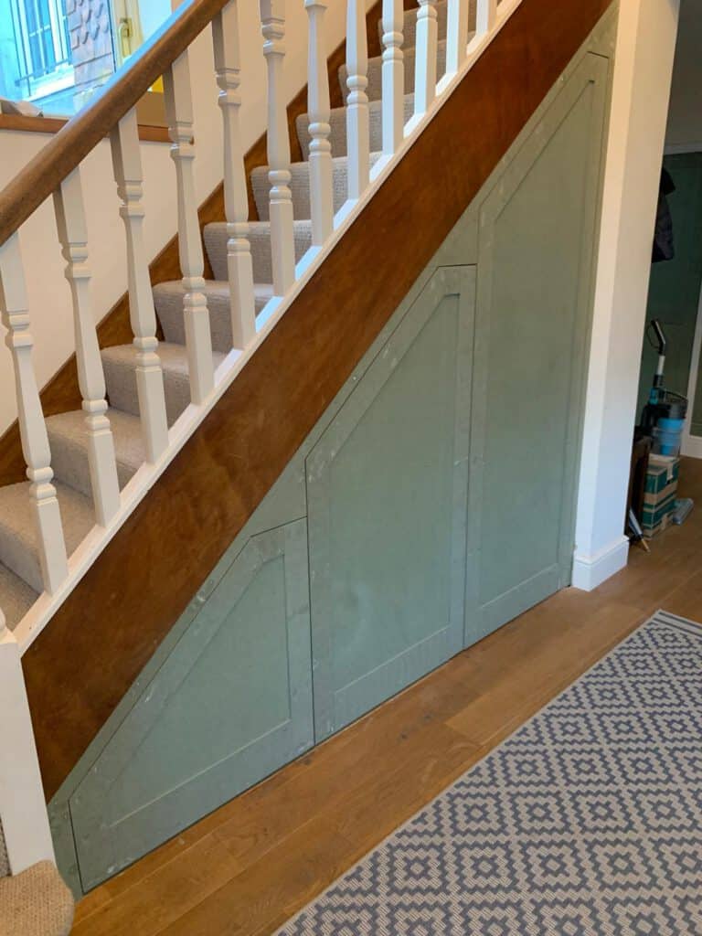 Principle Carpentry - Under Stairs Wardrobe Storage