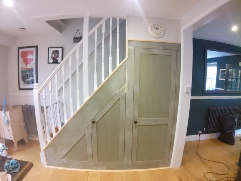 Principle Carpentry - Under Stairs Wardrobe Storage