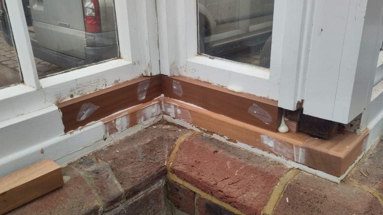 Principle Carpentry - Victorian Greenouse Restoration - Repaired (inside)
