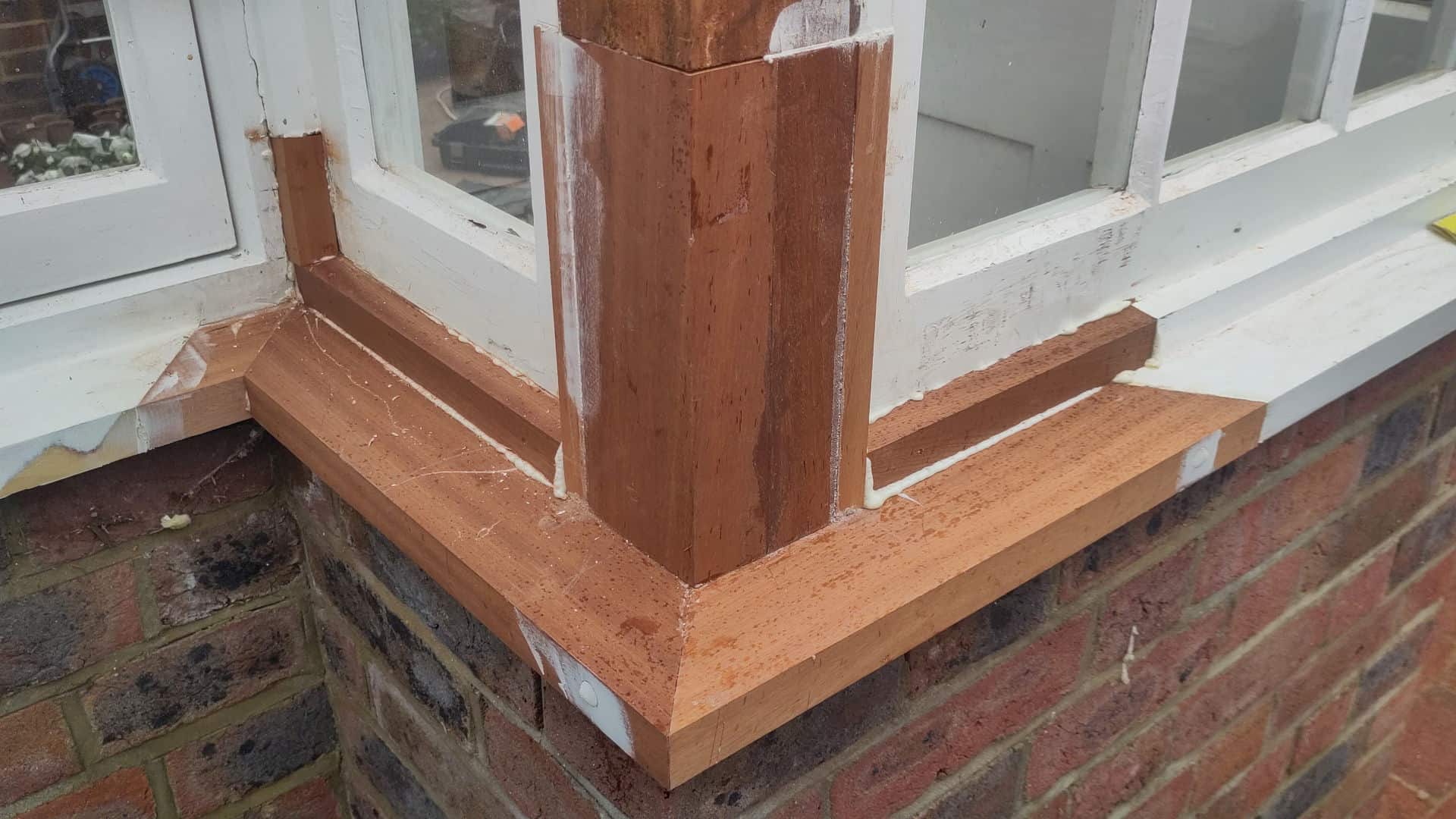 Principle Carpentry - Victorian Greenhouse Restoration - Repaired (outside)