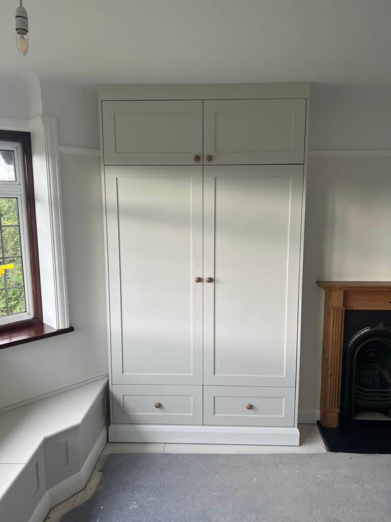 Principle Carpentry - White Wardrobes